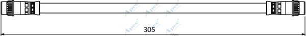 APEC BRAKING Jarruletku HOS3971